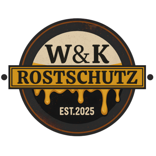 Logo von W&K Rostschutz – Experten für Unterbodenschutz, Hohlraumversiegelung und Sandstrahlen.
